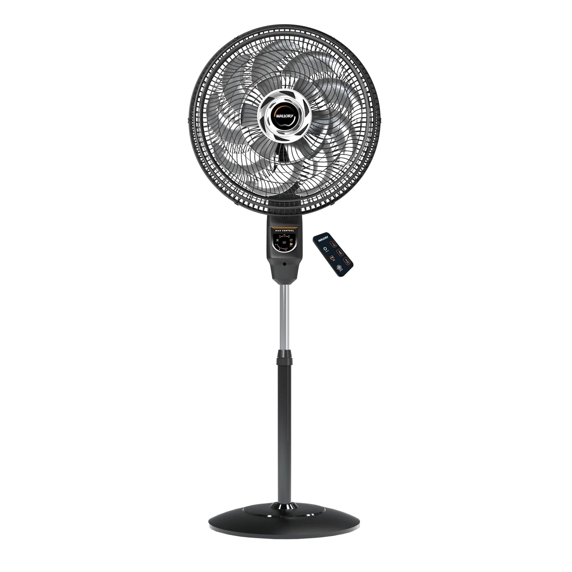 Ventilador de Coluna Mallory Max Control 127V Preto/Grafite
